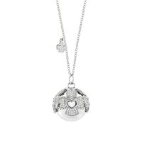 Collana Amen Donna CHIAMA ANGELI in Argento Zircone OTCCABBBZ